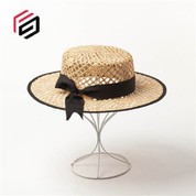 Naiste boater õlgkübar